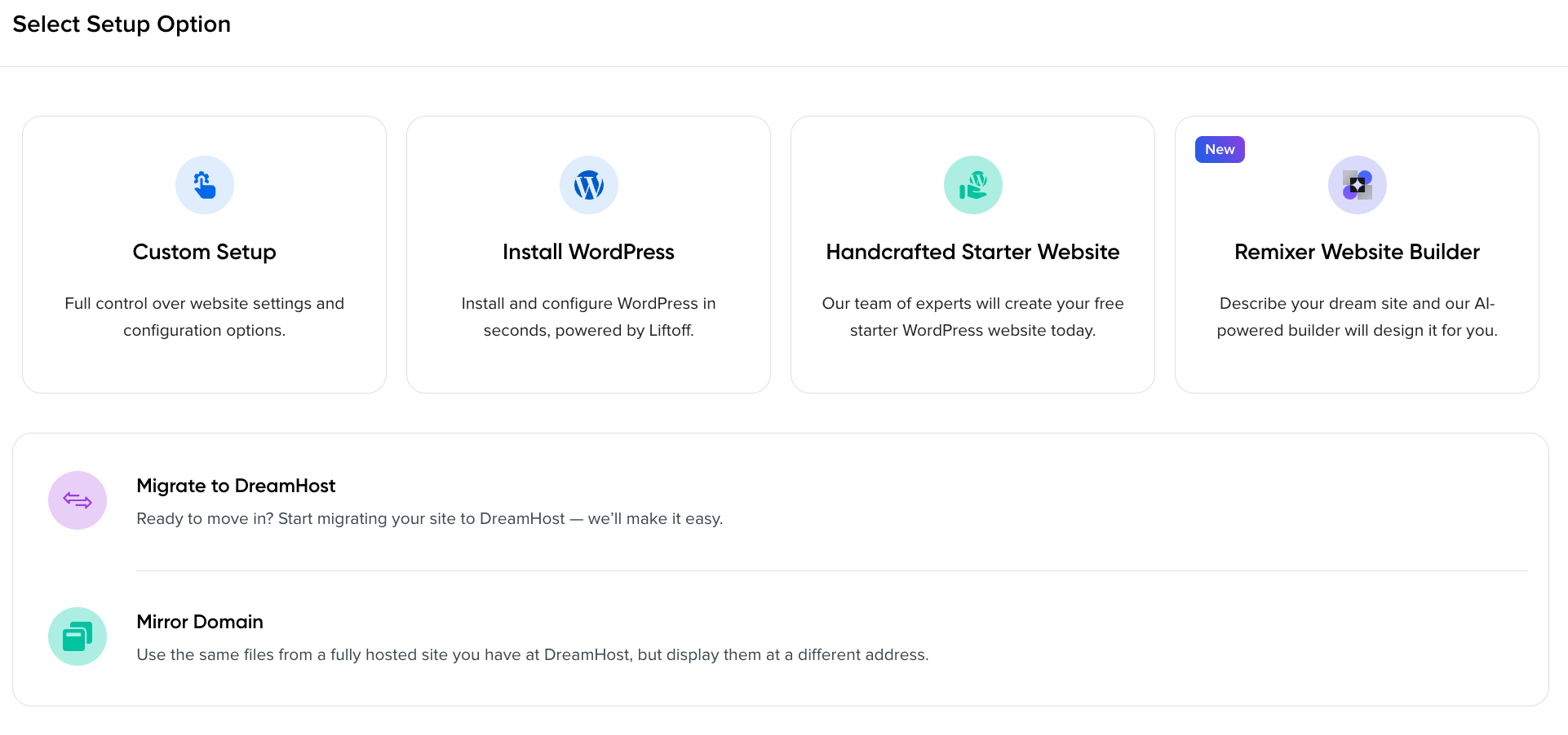 domain-configuration-options